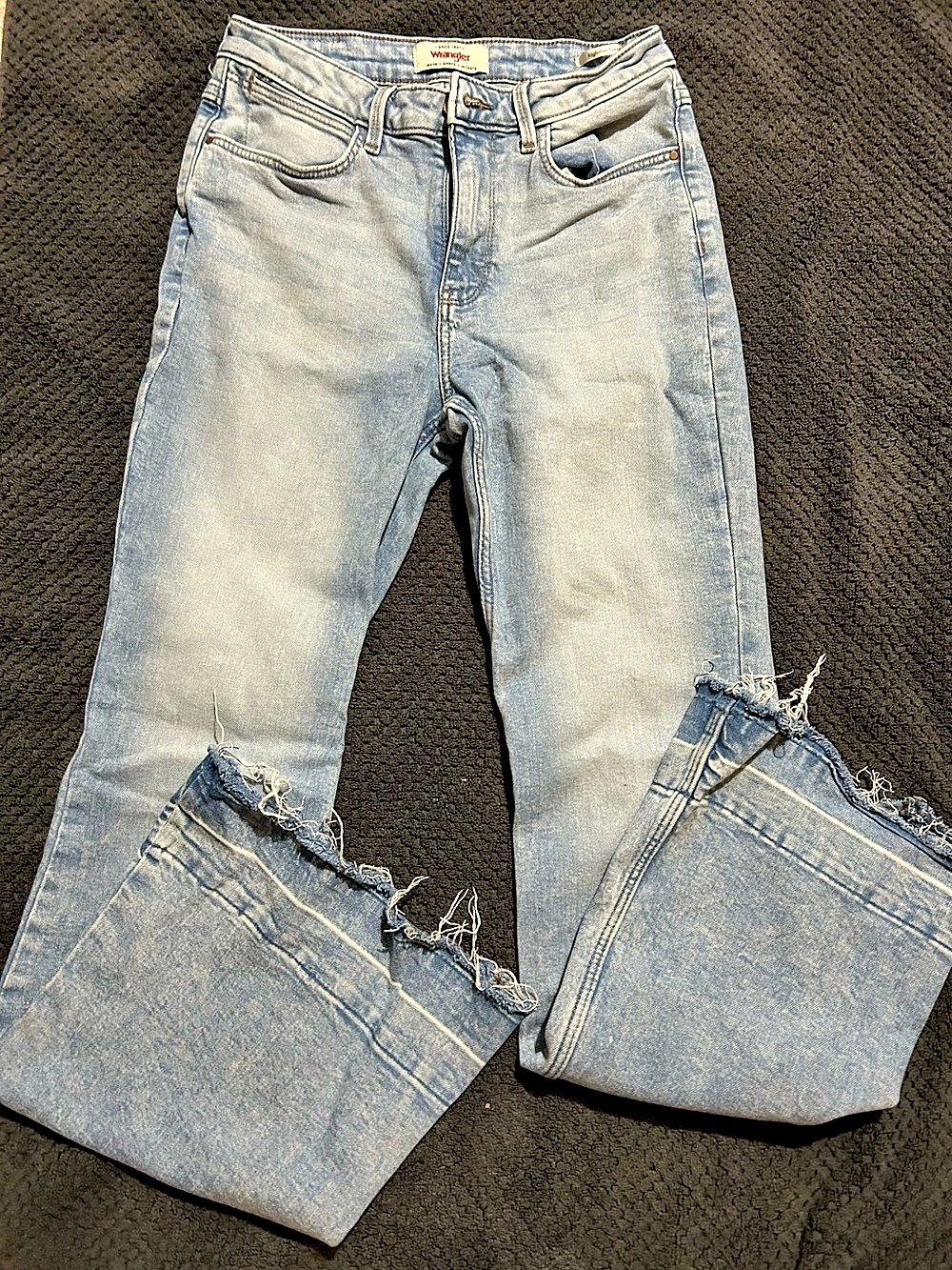 Wrangler High Rise Fierce Flare Jeans